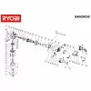 Ryobi EAG2023C Spare Parts List Type: 1000035390